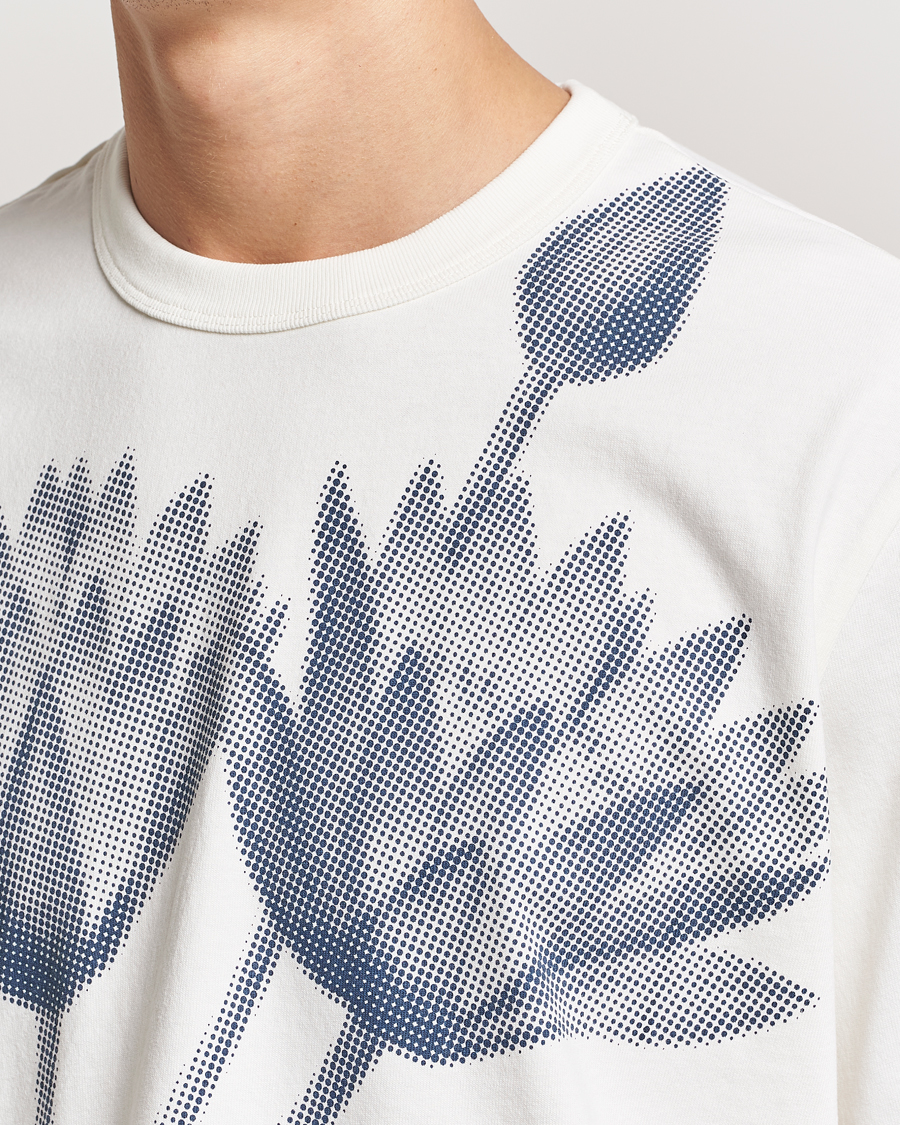 Heren | T-shirts | PS Paul Smith | Flower Printed Crew Neck T-Shirt White