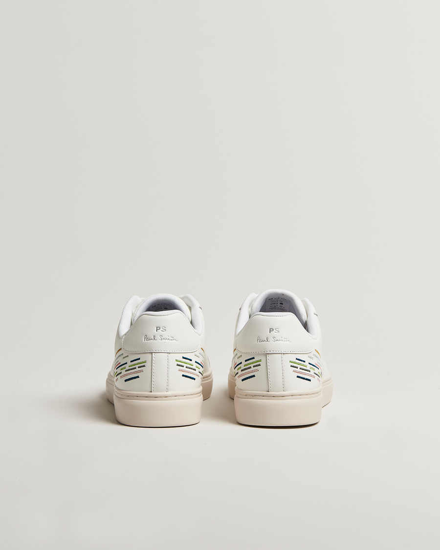 Heren | Sneakers | PS Paul Smith | Rex Embroidered Leather Sneaker White
