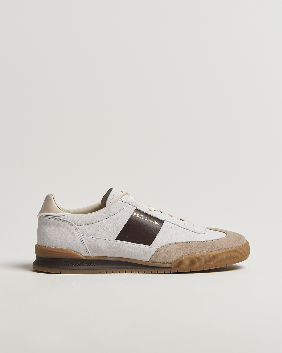 Heren | Sneakers | PS Paul Smith | Dover Running Sneaker White/Brown
