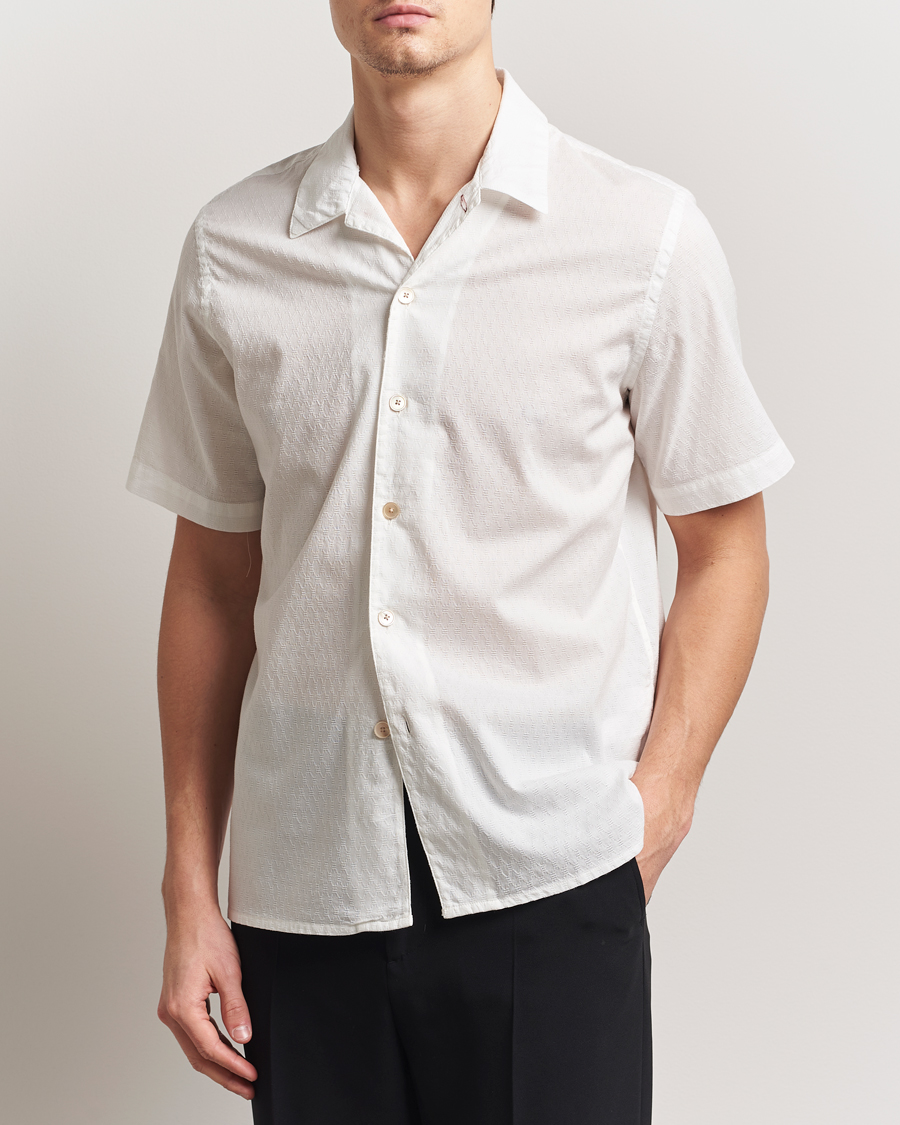 Heren | Overhemden | PS Paul Smith | Structured Short Sleeve Shirt White