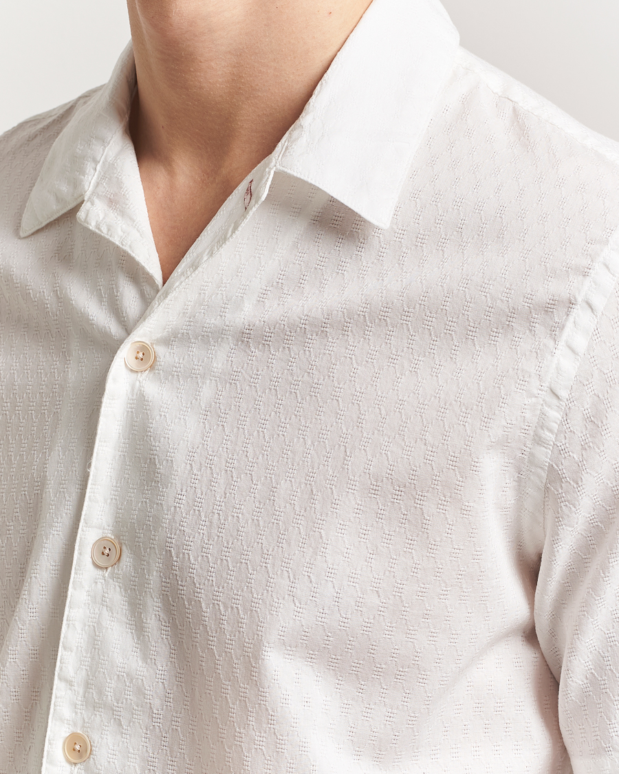 Heren | Overhemden | PS Paul Smith | Structured Short Sleeve Shirt White