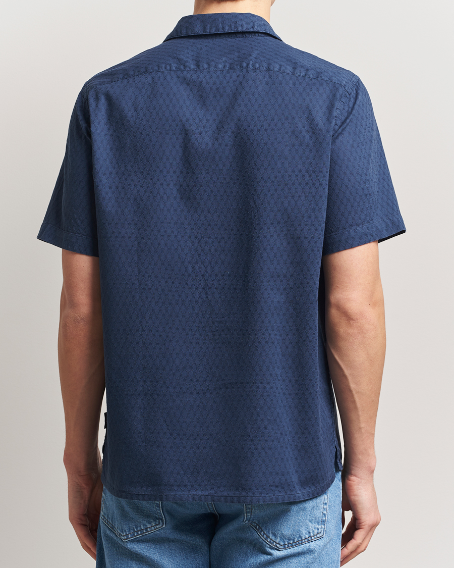 Heren | Overhemden | PS Paul Smith | Structured Short Sleeve Shirt Navy