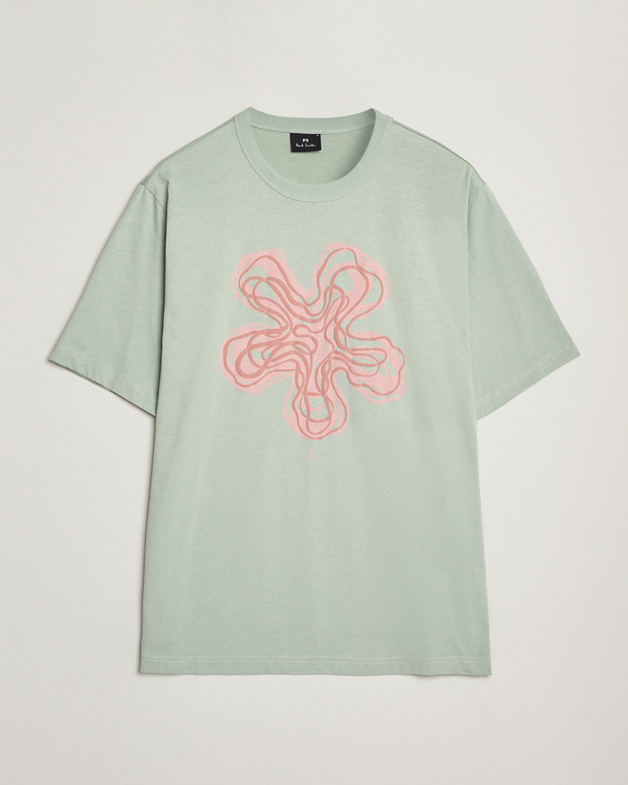 Heren | T-shirts | PS Paul Smith | Yukka Printed T-Shirt Green