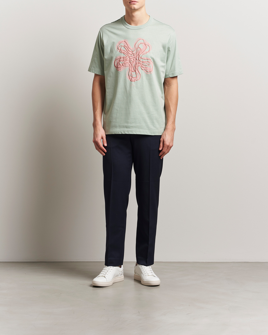 Heren | T-shirts | PS Paul Smith | Yukka Printed T-Shirt Green