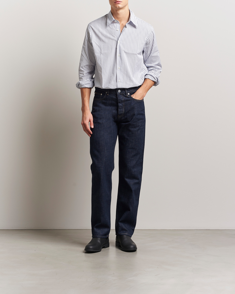 Heren | Jeans | Sunflower | Standard Jeans Simple Rinse Blue