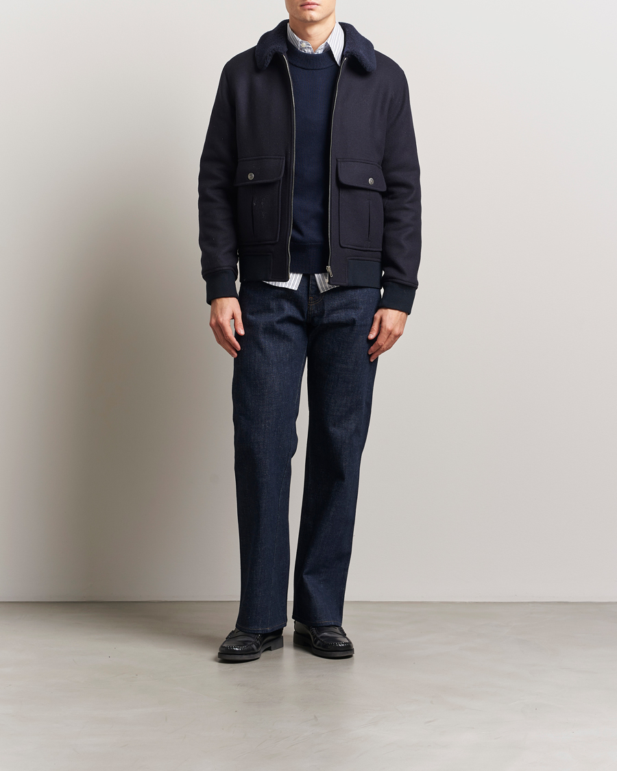 Heren | Jeans | Sunflower | Straight Twist Jeans Simple Rinse Blue