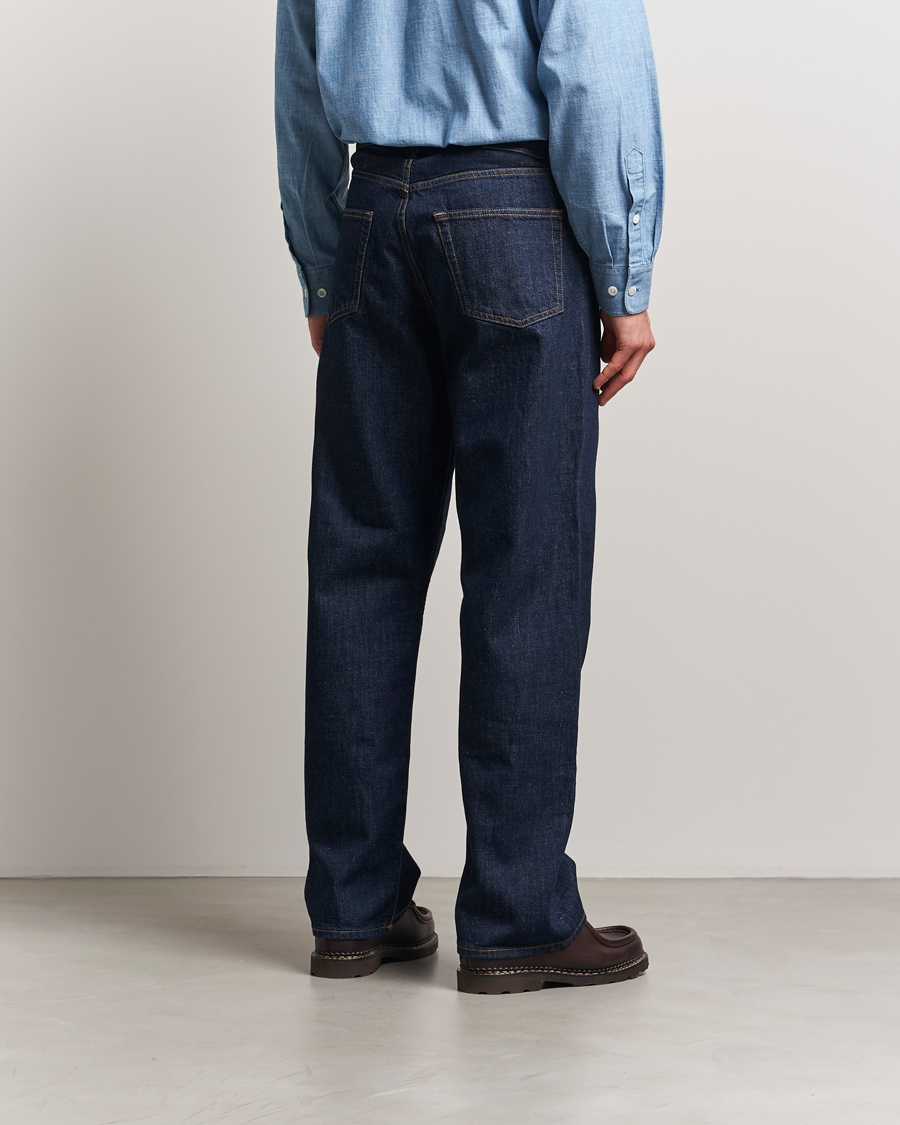 Heren | Overhemden | Sunflower | Loose Jeans Simple Rinse Blue