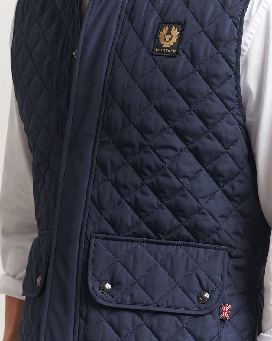 Heren | Gilets | Belstaff | Icon Gilet Dark Ink