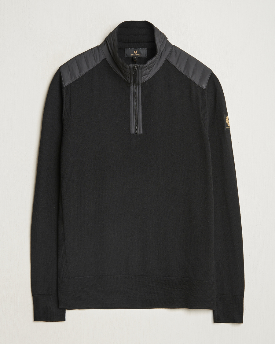 Heren | Truien | Belstaff | Kilmington Quarter Zip Jumper Black