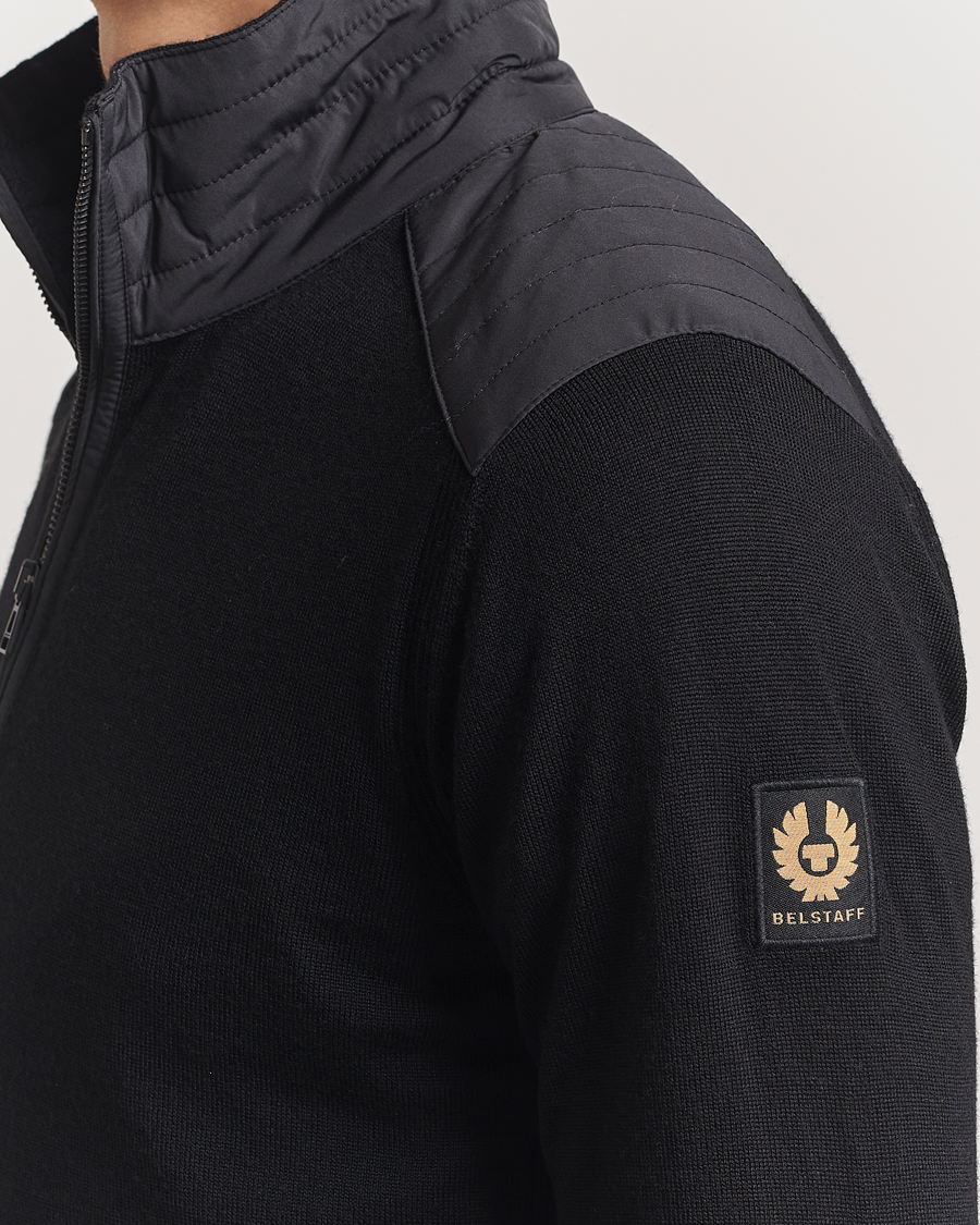 Heren | Truien | Belstaff | Kilmington Quarter Zip Jumper Black