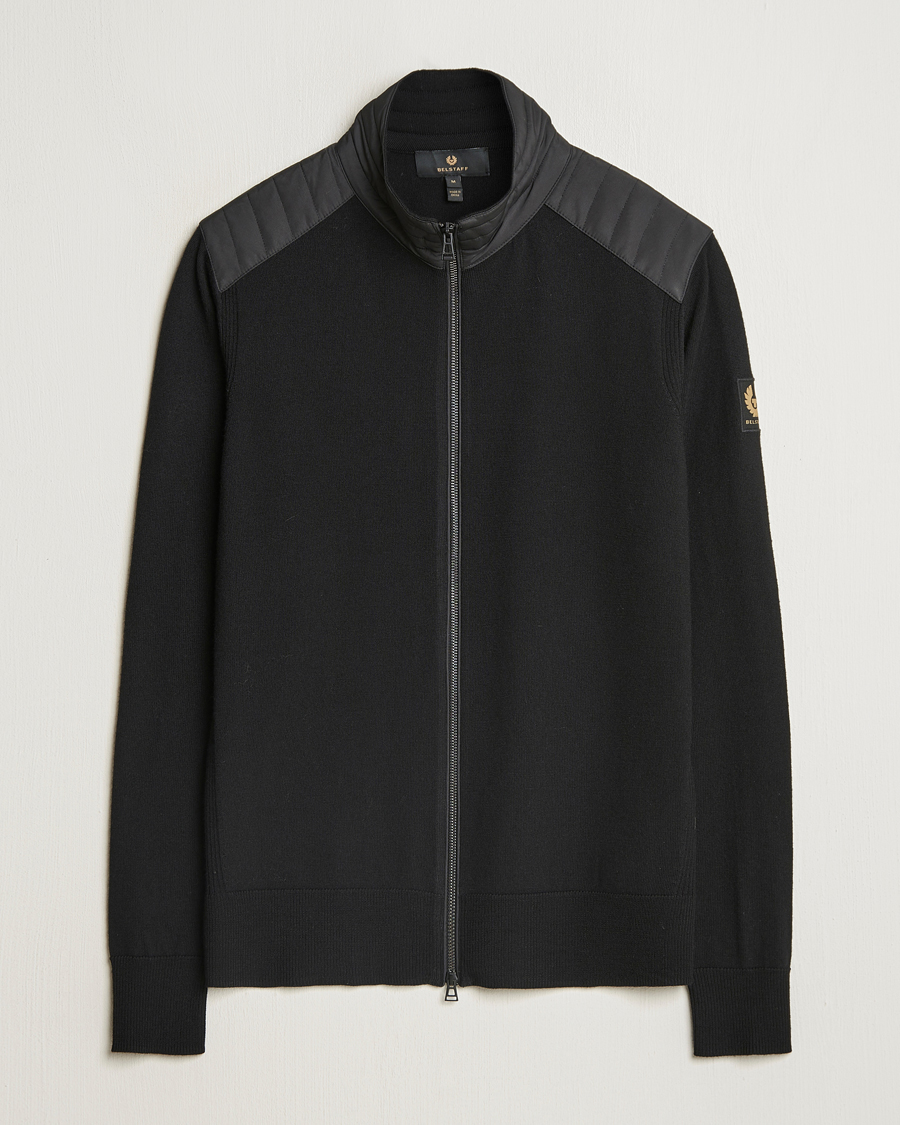 Heren | Truien | Belstaff | Kelby Zip Cardigan Black