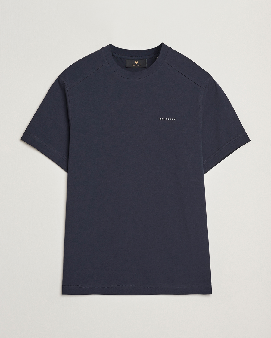 Heren | T-shirts | Belstaff | Alloy Cotton T-Shirt Navy
