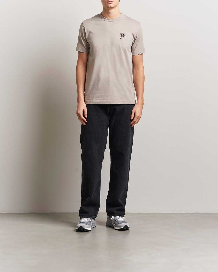 Heren | T-shirts | Belstaff | Cotton Logo T-Shirt Pumice