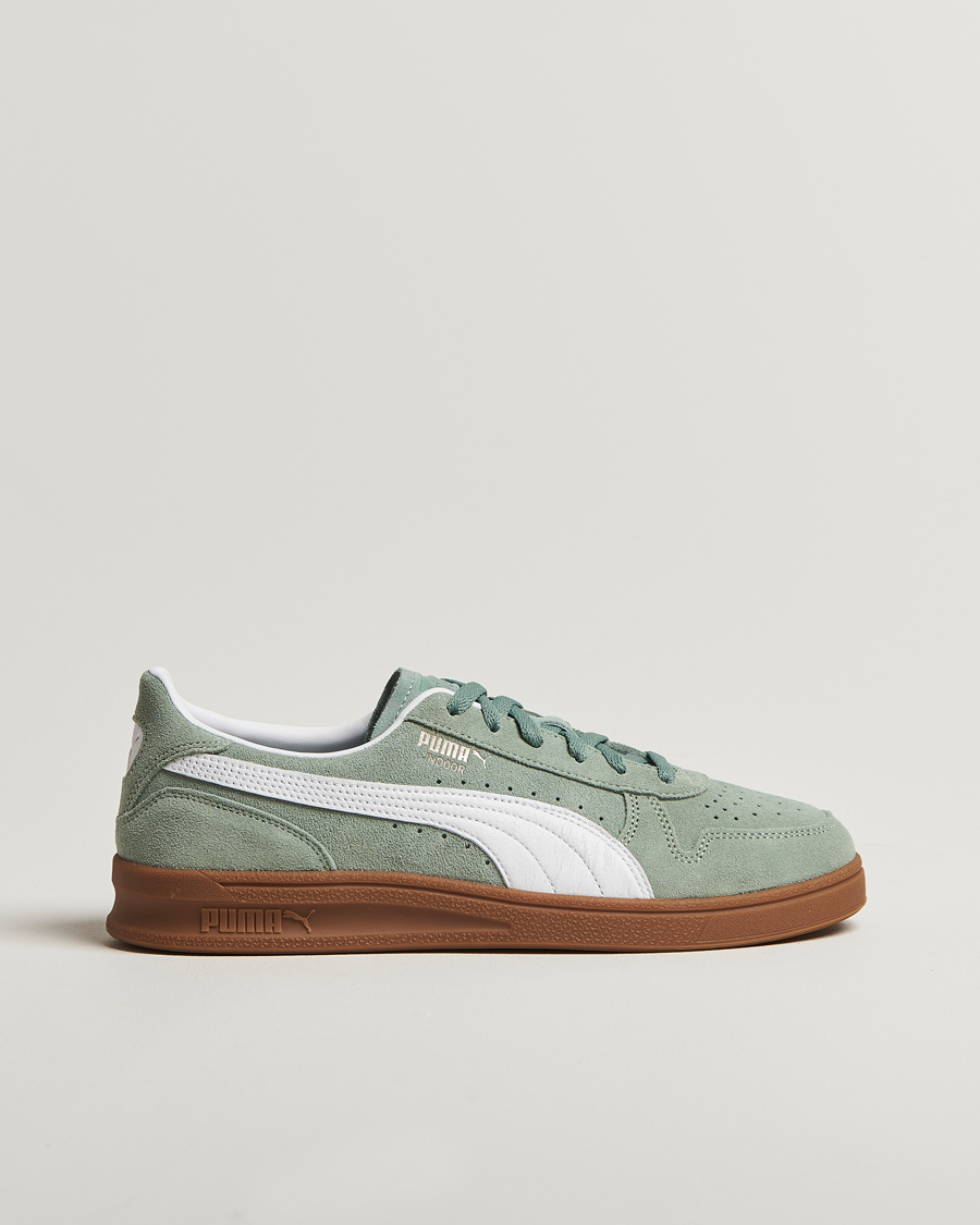 Heren | Sneakers | Puma | Indoor Soft Sneaker Green Moon
