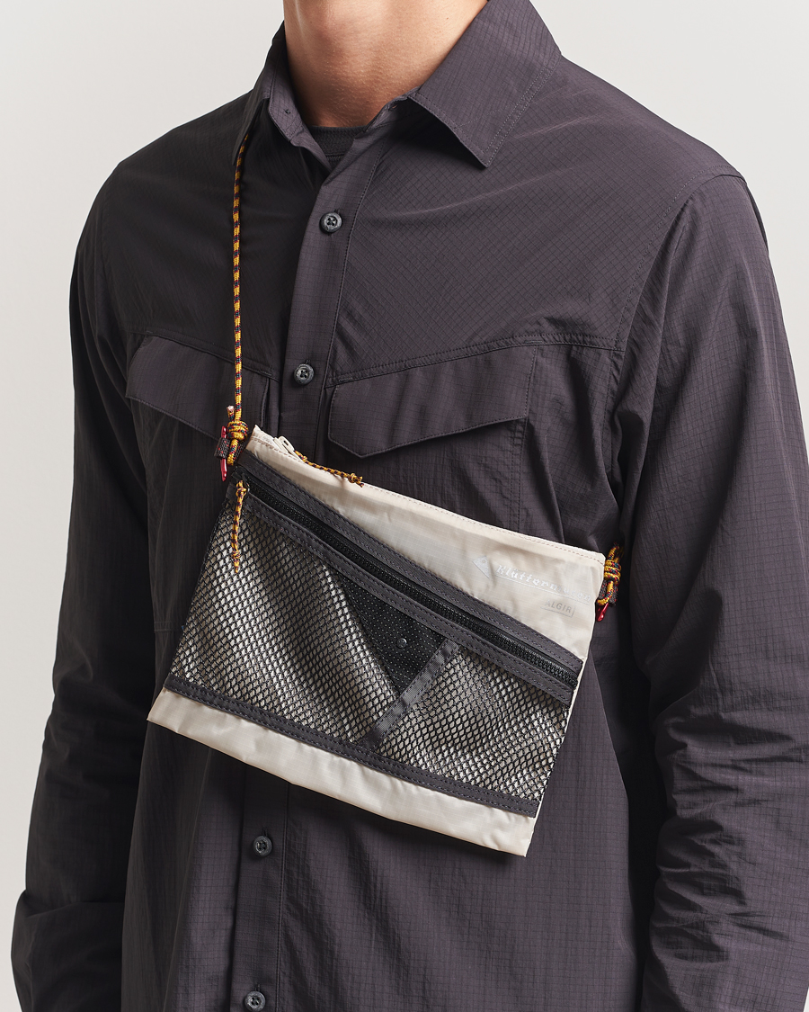 Heren | Tassen | Klättermusen | Algir Accessory Bag Medium Putty Grey