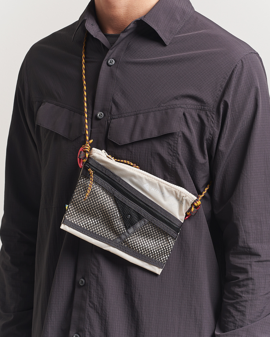 Heren | Tassen | Klättermusen | Algir Accessory Bag Small Putty Grey