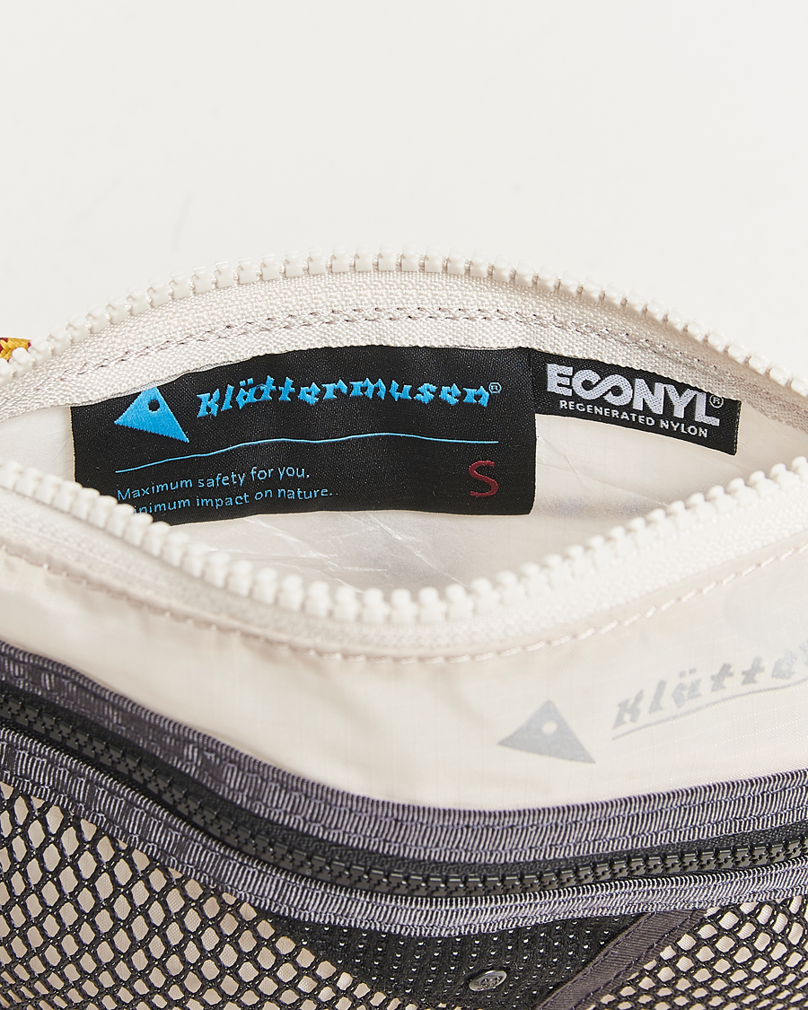 Heren | Tassen | Klättermusen | Algir Accessory Bag Small Putty Grey