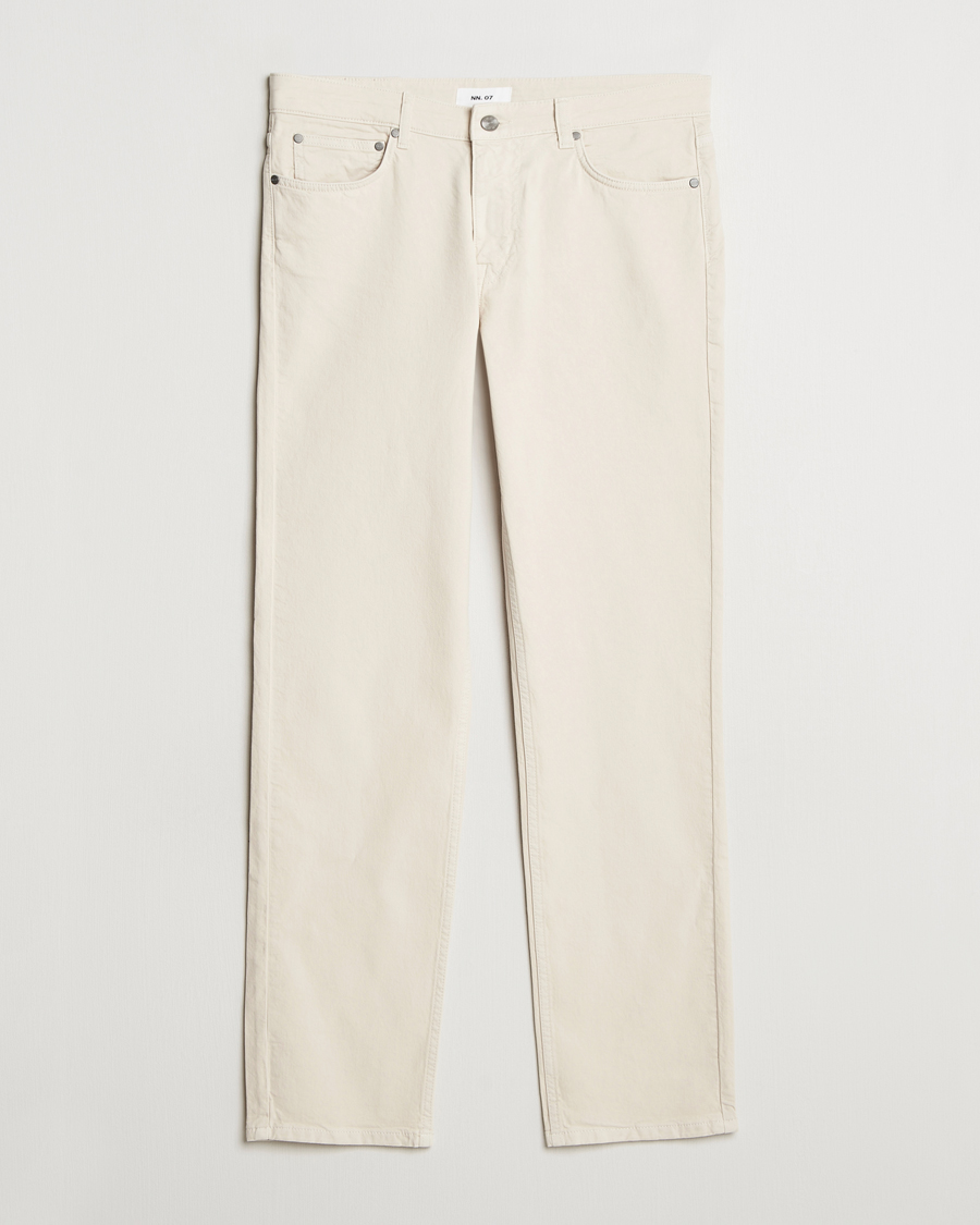 Heren | Broeken | NN07 | Tony 5-Pocket Pants Ivory