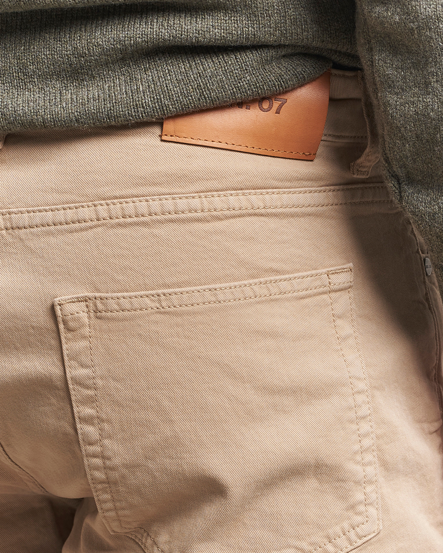 Heren | Broeken | NN07 | Tony 5-Pocket Pants Khaki Beige