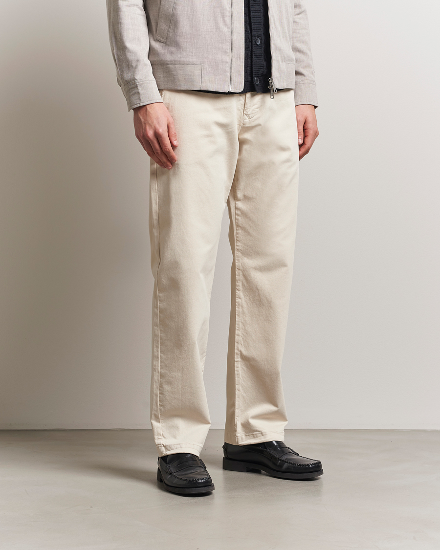 Heren | Broeken | NN07 | Aden Regular Fit Chinos Ivory