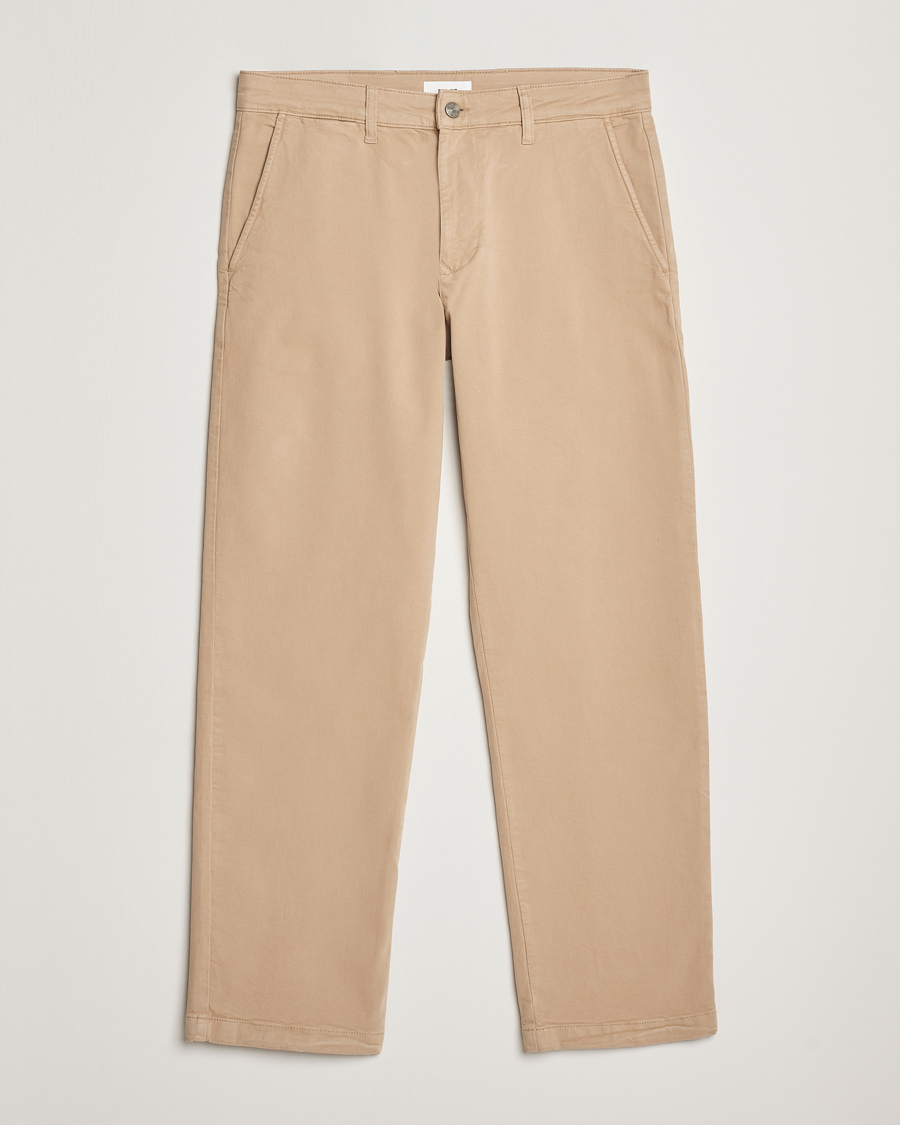 Heren | Broeken | NN07 | Aden Regular Fit Chinos Khaki Beige