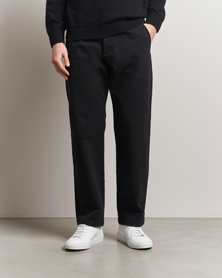 Heren | Broeken | NN07 | Aden Regular Fit Chinos Black