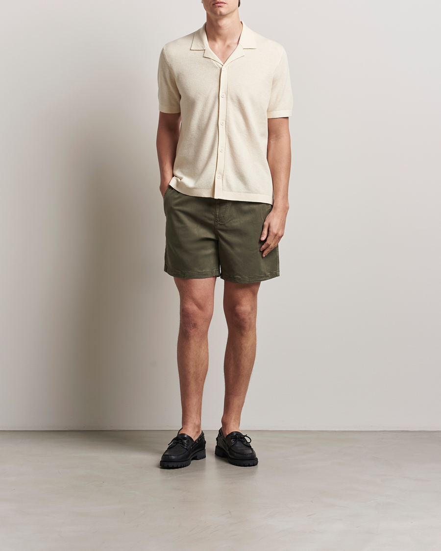 Heren | Korte broek | NN07 | Gregor Drawstring Shorts Capers Green