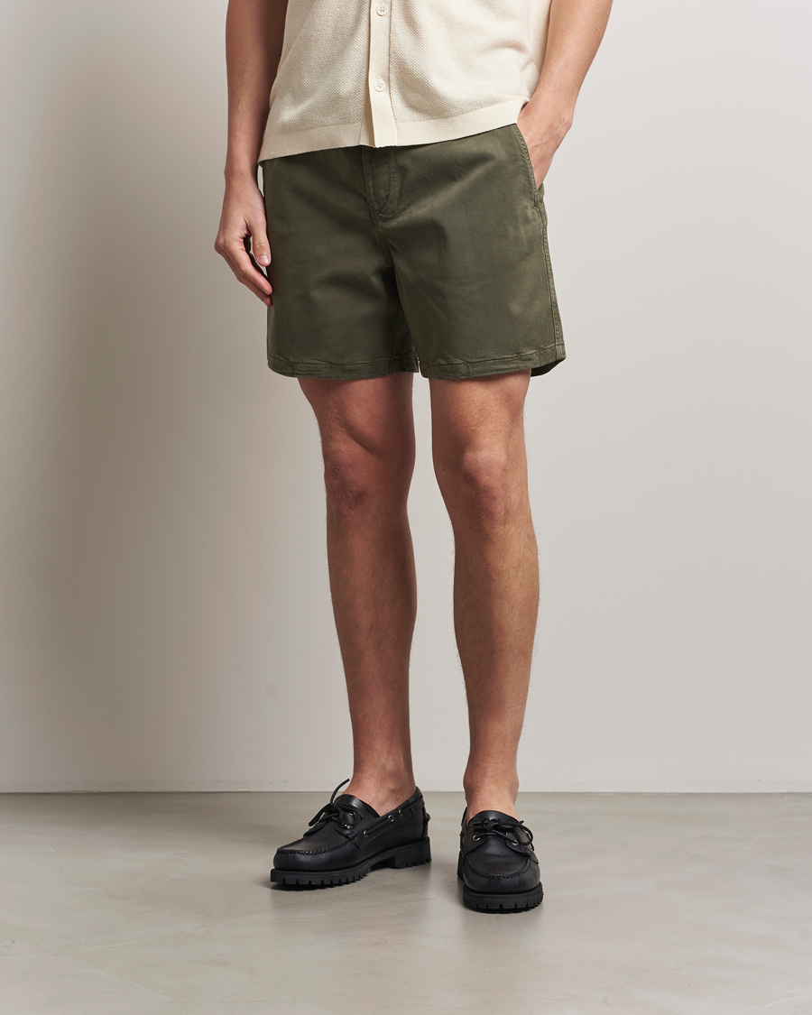 Heren | Korte broek | NN07 | Gregor Drawstring Shorts Capers Green