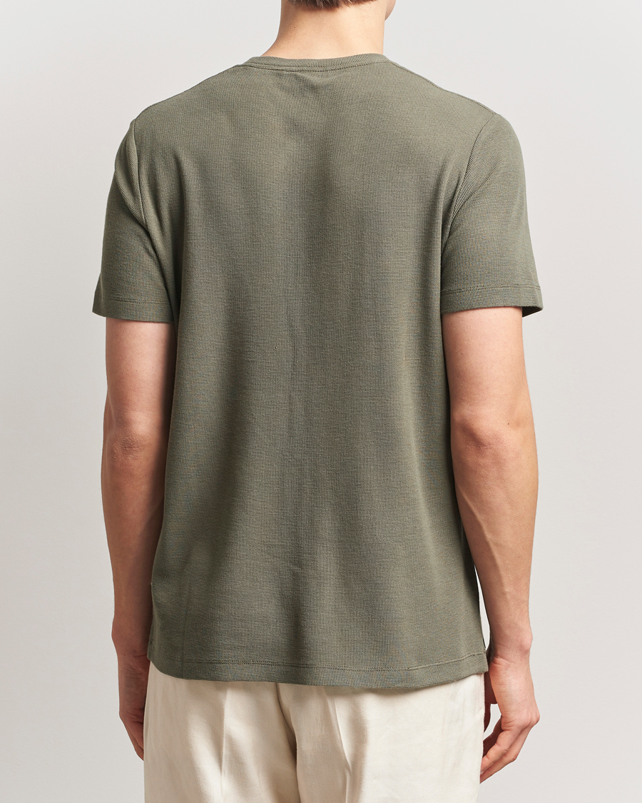 Heren | T-shirts | NN07 | Clive Crew Neck T-Shirt Capers Green