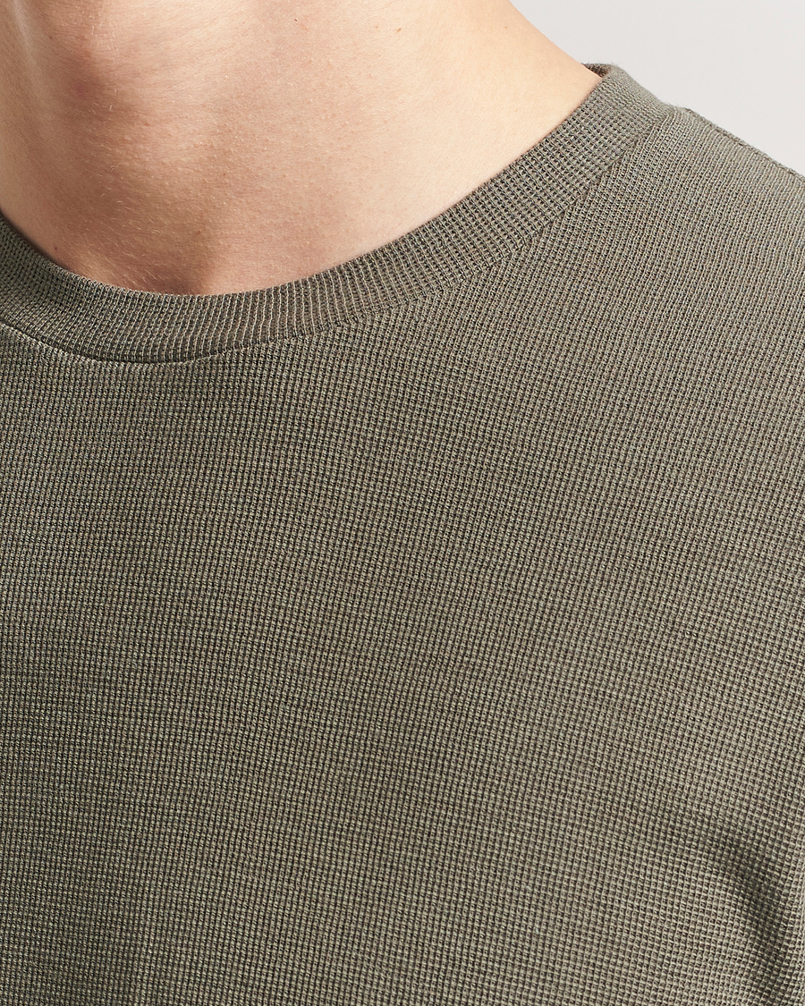 Heren | T-shirts | NN07 | Clive Crew Neck T-Shirt Capers Green