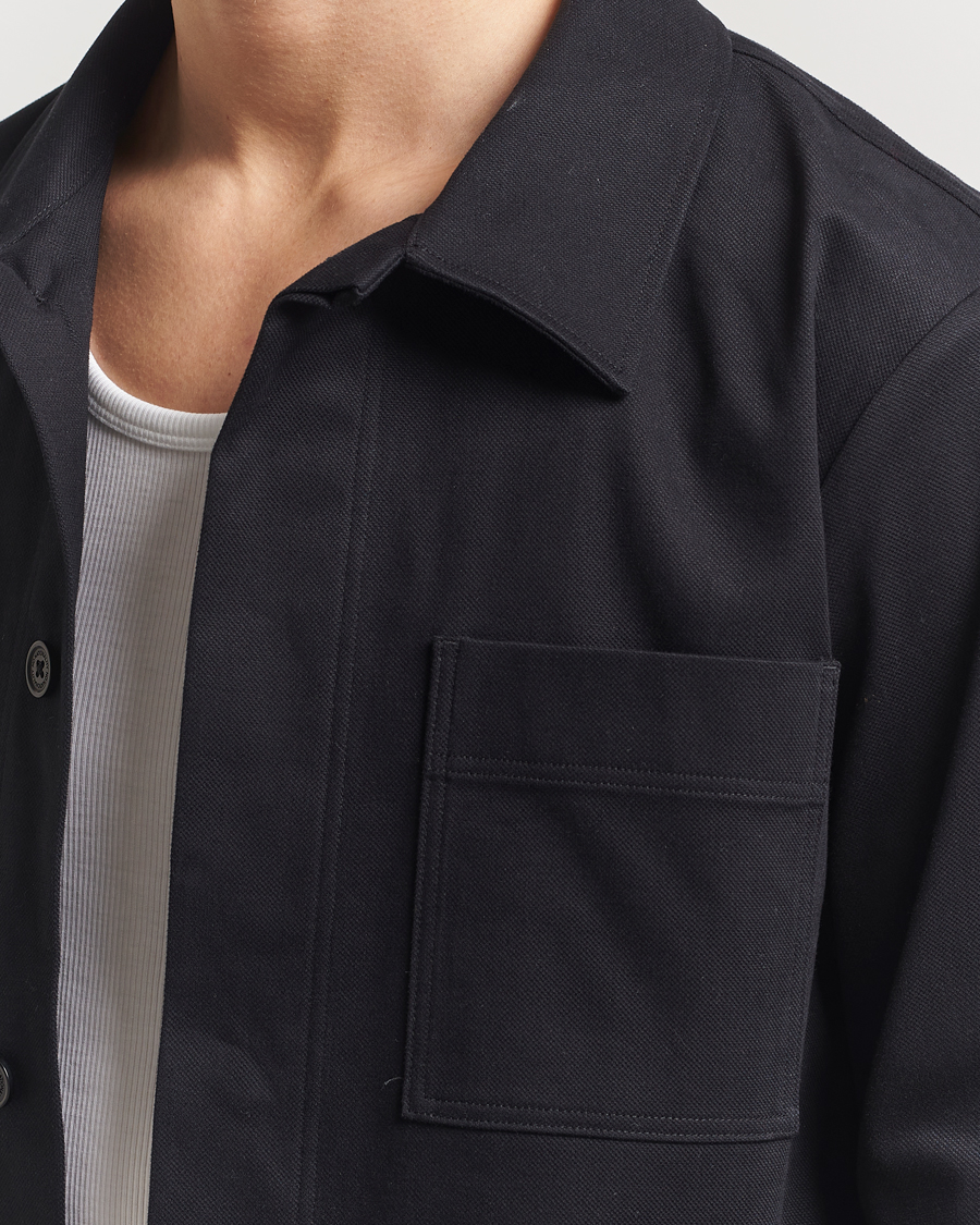 Heren | Overhemden | NN07 | Olav Pocket Overshirt Black