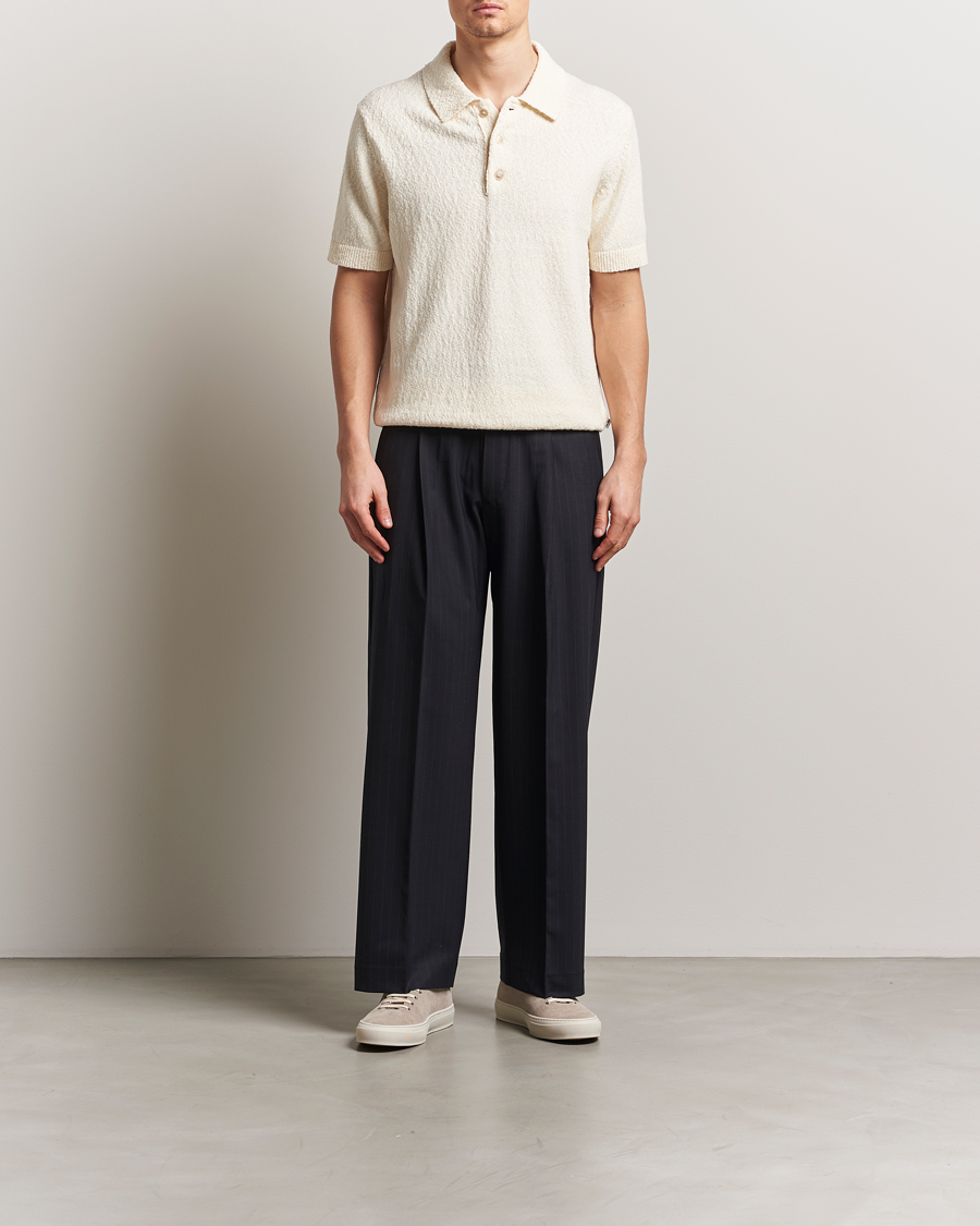 Heren | Polo's | NN07 | Randy Knitted Polo Ecru