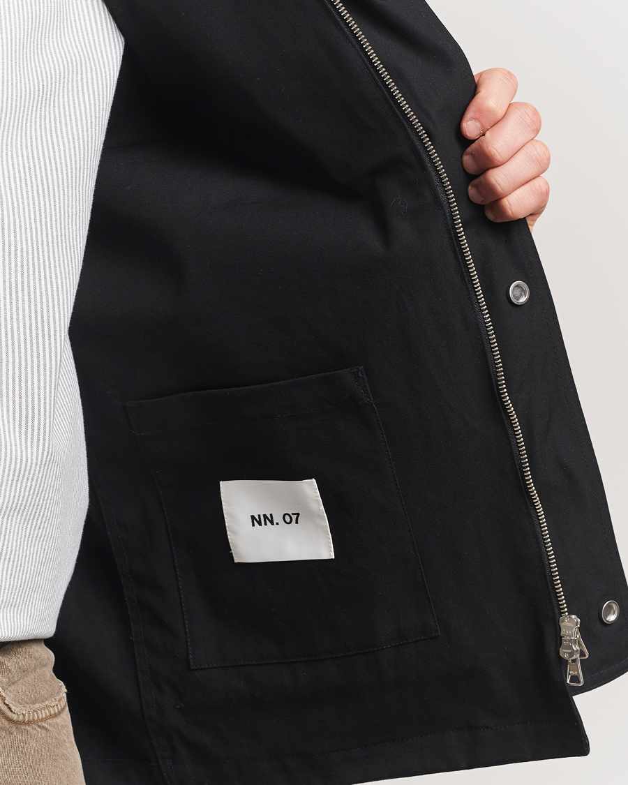 Heren | Jassen | NN07 | Glenn Brittish Millrain Jacket Black