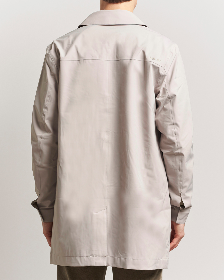 Heren | Jassen | NN07 | Kim Waterproof Car Coat Khaki Stone
