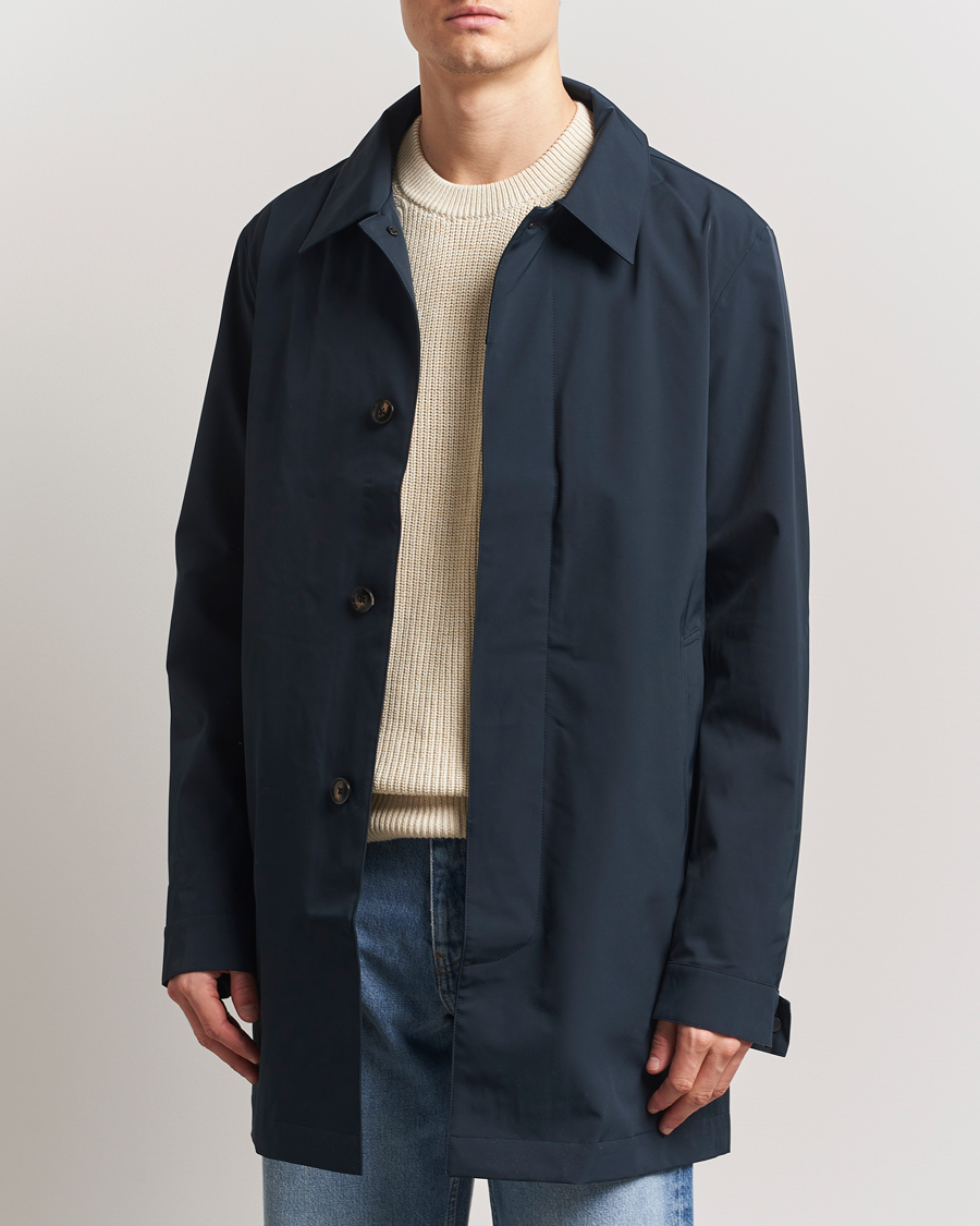 Heren | Jassen | NN07 | Kim Waterproof Car Coat Navy Blue