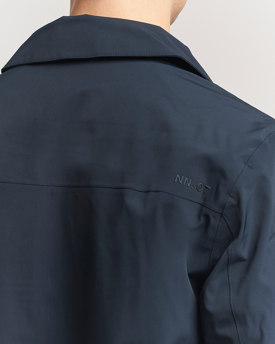 Heren | Jassen | NN07 | Kim Waterproof Car Coat Navy Blue