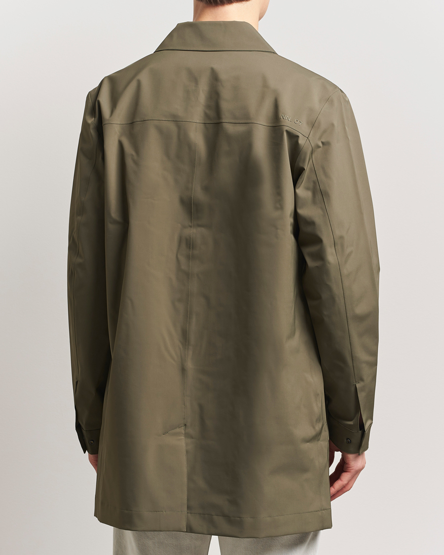 Heren | Jassen | NN07 | Kim Waterproof Car Coat Capers Green