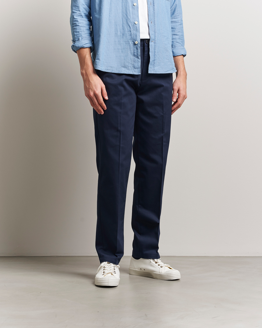 Heren | Broeken | Dockers | Stain Defender Straight Chino Navy Blazer