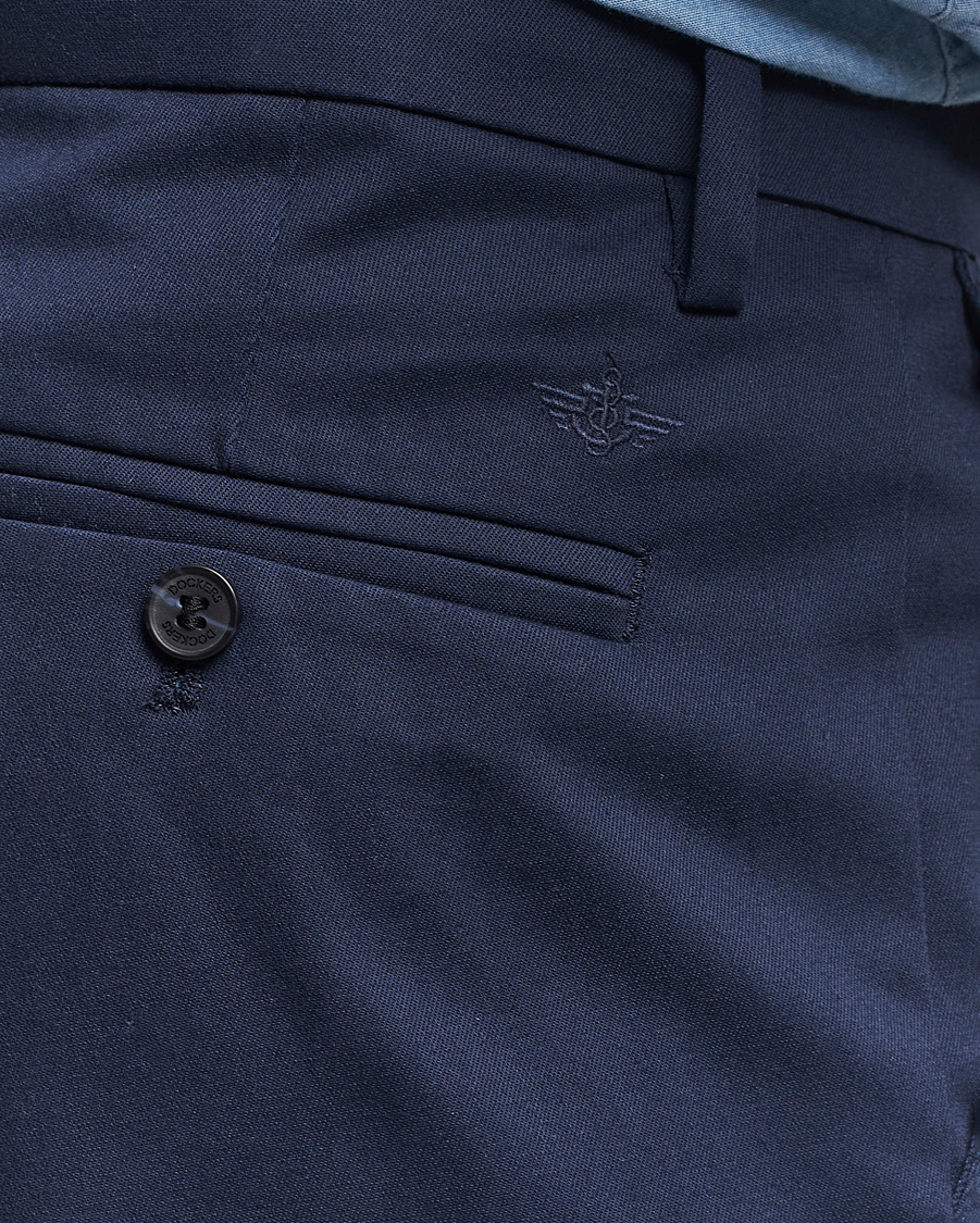 Heren | Broeken | Dockers | Stain Defender Straight Chino Navy Blazer