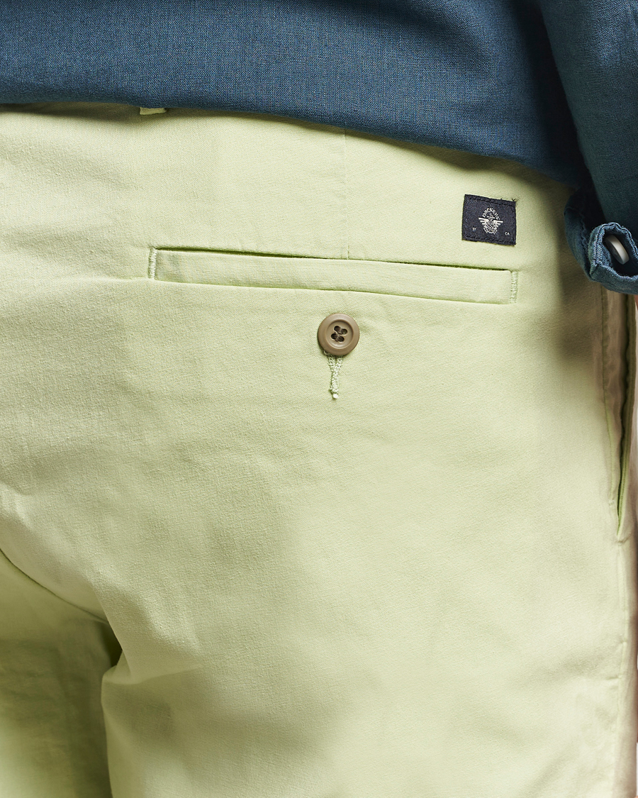 Heren | Korte broek | Dockers | Slim Cotton/Linen Shorts Seedling