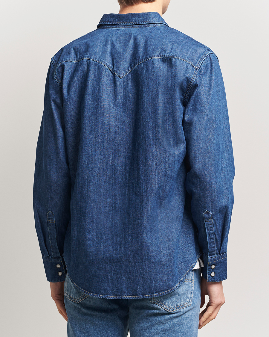 Heren | Overhemden | Levi's | Barstow Western Standard Shirt Medium Blue