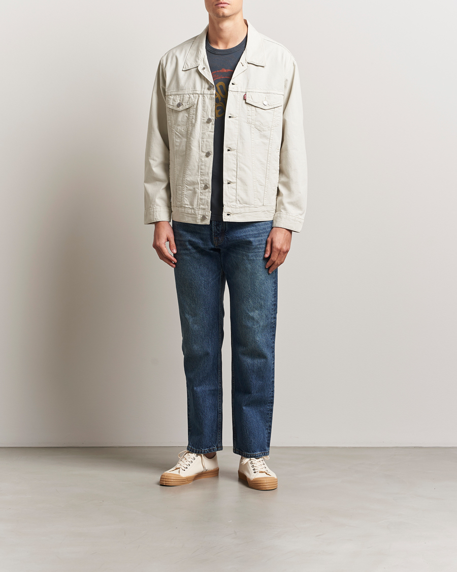 Heren | Jassen | Levi's | Relaxed Fit Trucker Jacket Silver Birch