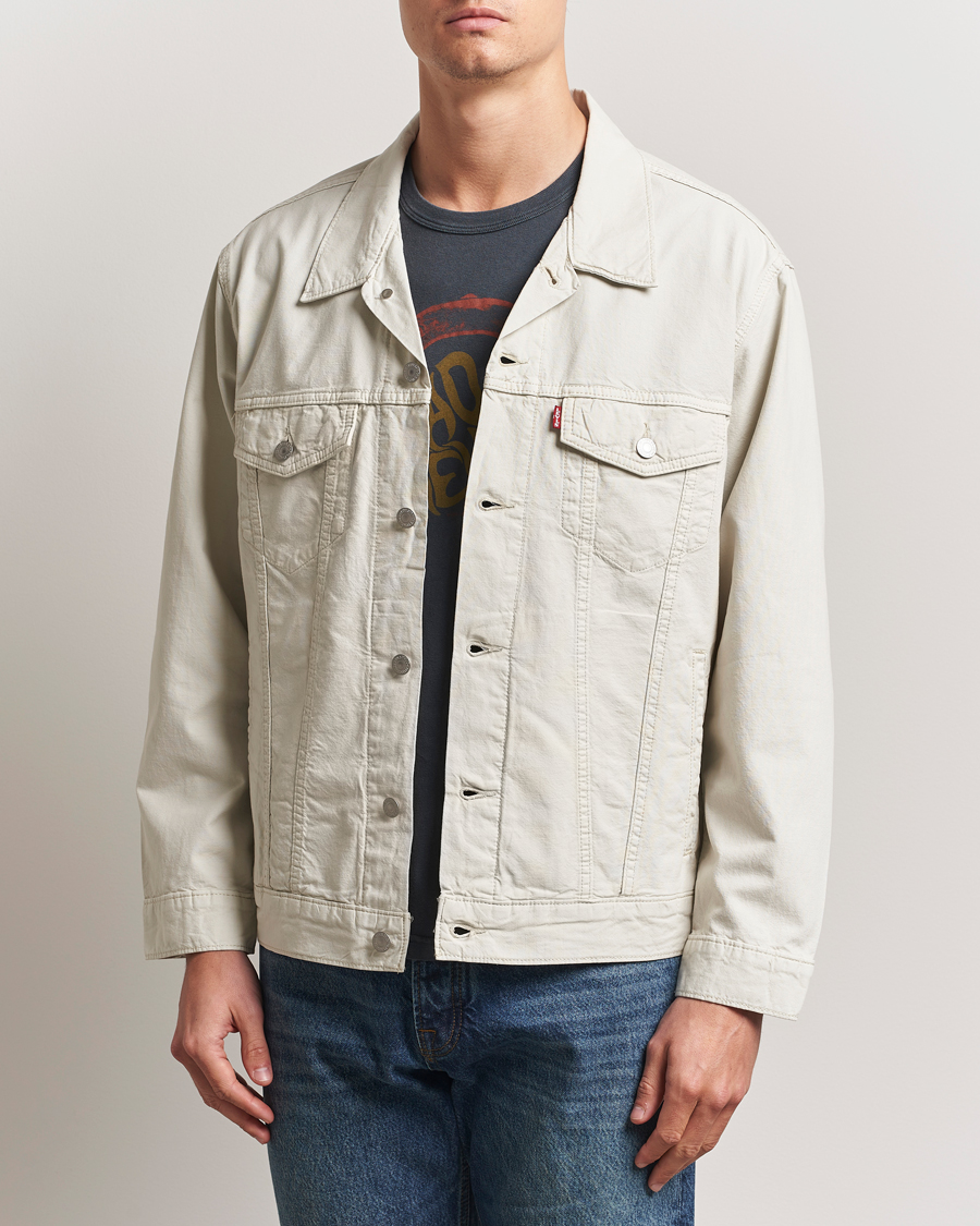 Heren | Jassen | Levi's | Relaxed Fit Trucker Jacket Silver Birch