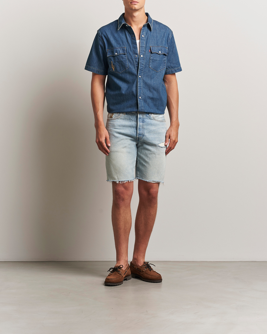 Heren | Korte broek | Levi's | 501 Original Denim Shorts Save The Date