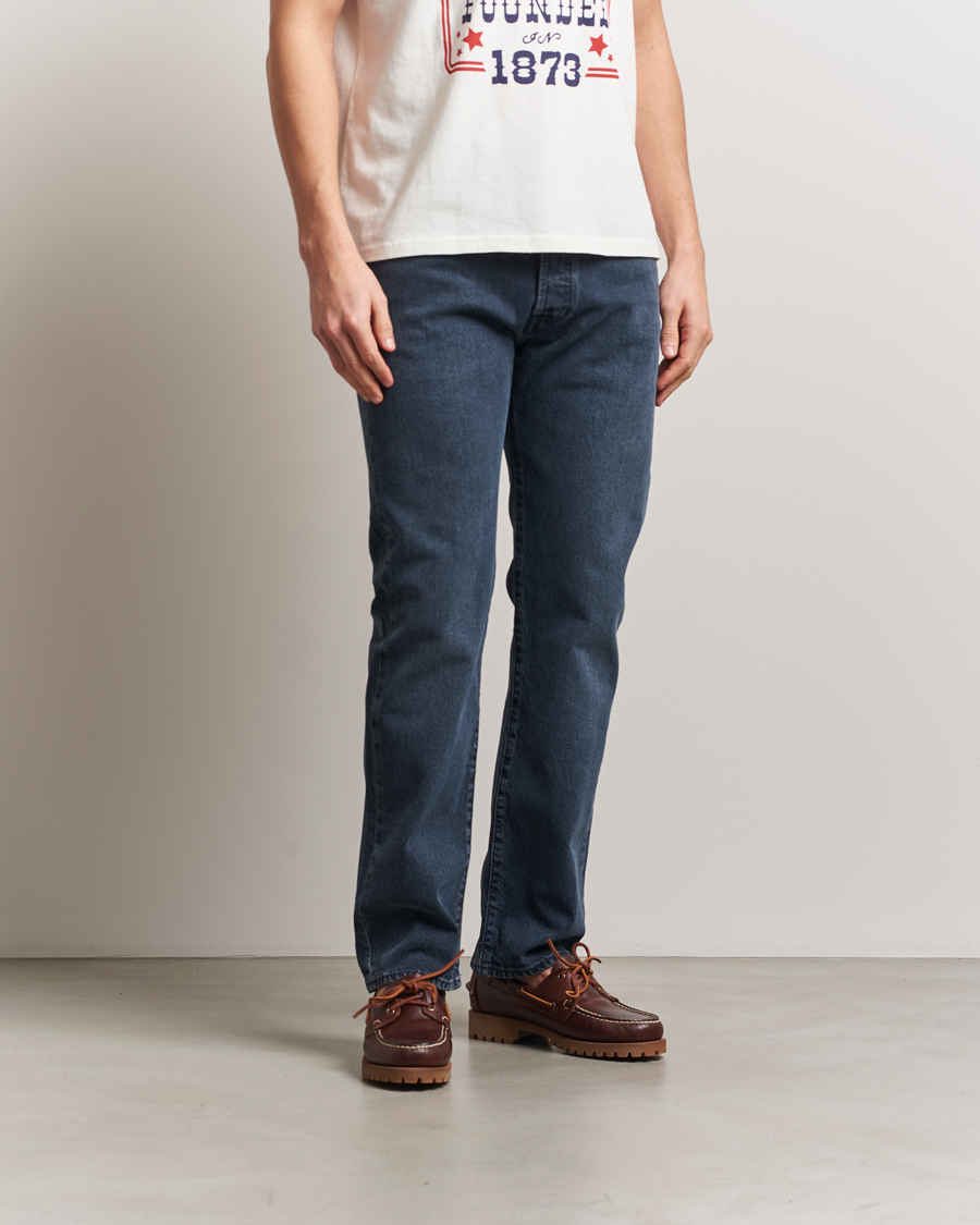 Heren | Jeans | Levi's | 501 Original Jeans Blue Black