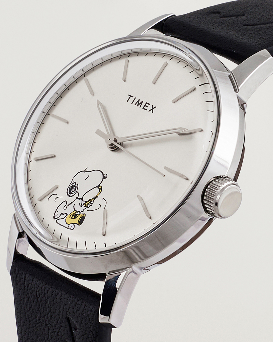 Heren | Timex Timex X Peanuts Marlin Snoopy Automatic 40mm Silver Dial | Timex | X Peanuts Marlin Snoopy Automatic 40mm Silver Dial