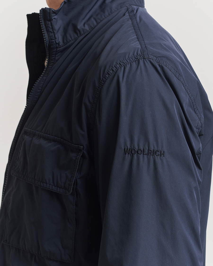 Heren | Jassen | Woolrich | Urban Field Jacket Melton Blue