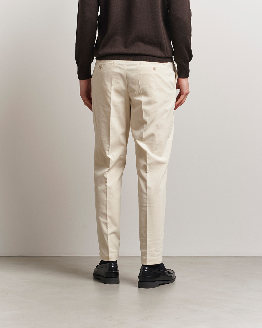 Heren | Broeken | BOSS BLACK | Perin Spring Cord Trousers Open White