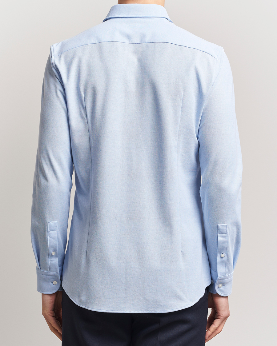 Heren | Overhemden | BOSS BLACK | Hank Structured Shirt Light Blue