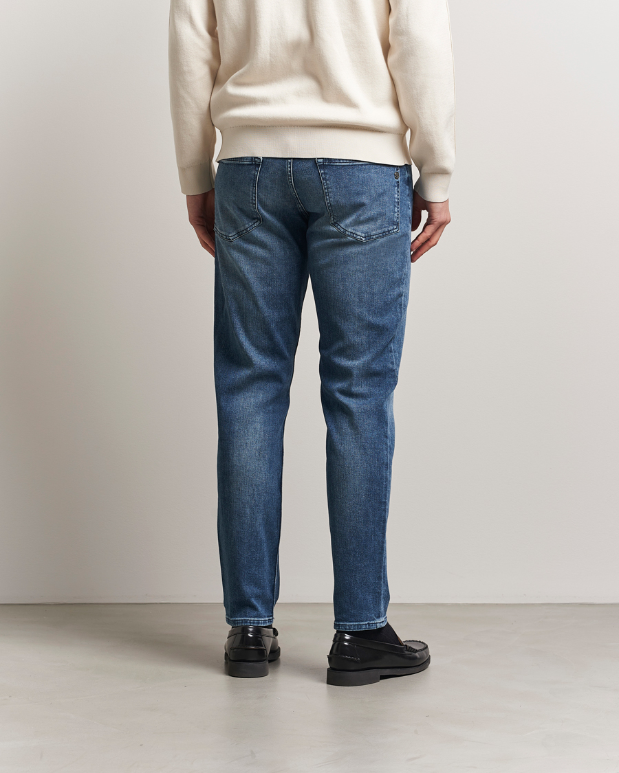Heren | Jeans | BOSS BLACK | Re.Maine Jeans Washed Navy